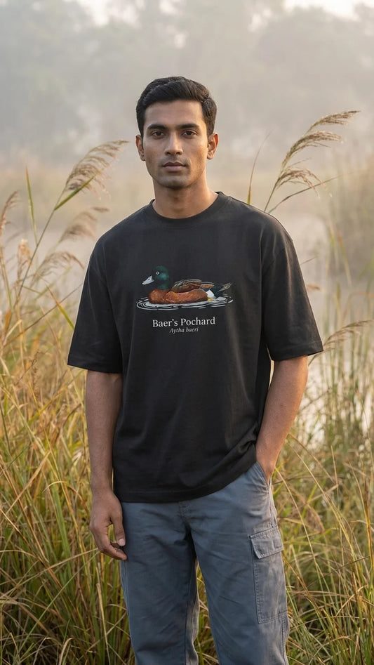The Freshwater : Baer's Pochard Oversized T-Shirt