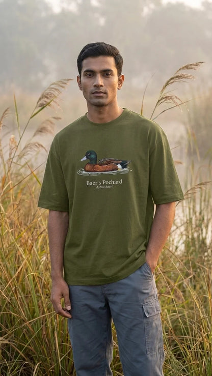 The Freshwater : Baer's Pochard Oversized T-Shirt