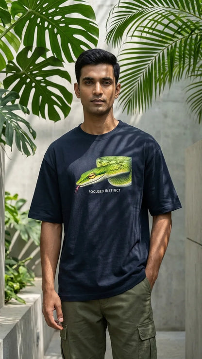 FOCUSED INSTINCT OVERSIZED T-Shirt