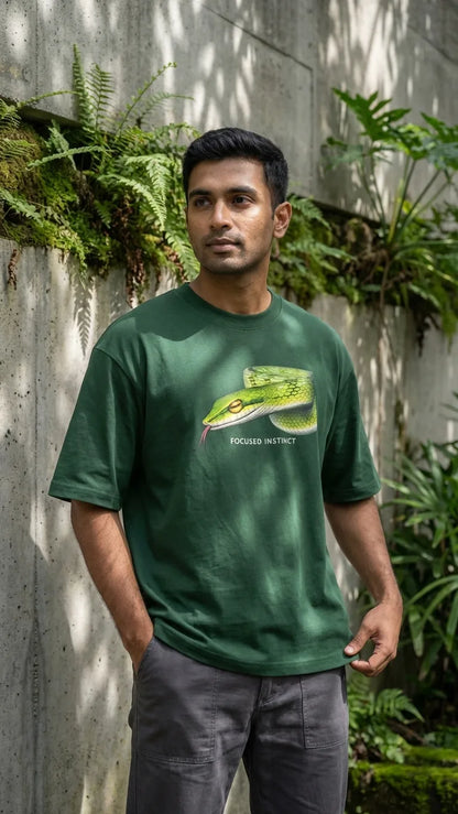 FOCUSED INSTINCT OVERSIZED T-Shirt