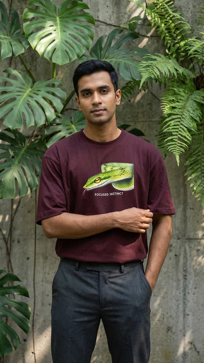 FOCUSED INSTINCT OVERSIZED T-Shirt