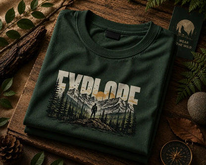 EXPLORE MOUNTAIN | REGULAR FIT T-SHIRT