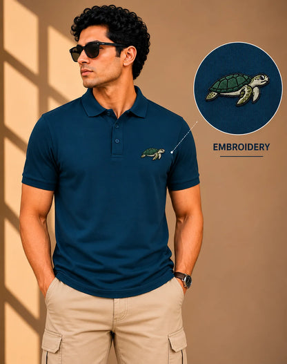 GREEN TURTLE ELITE POLO