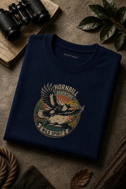 Wild Spirit Hornbill Regular Fit T-Shirt