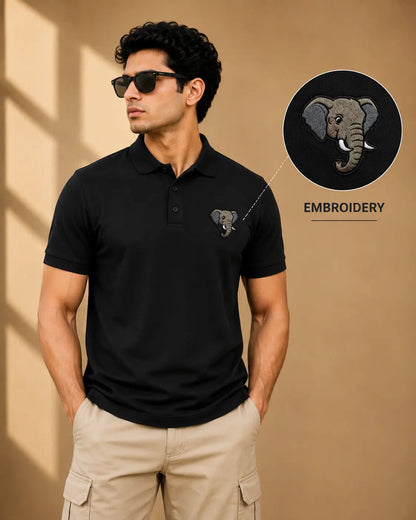 ELEPHANT ELITE POLO EMBROIDERY
