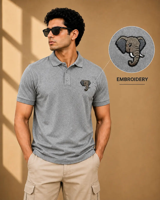 ELEPHANT ELITE POLO EMBROIDERY