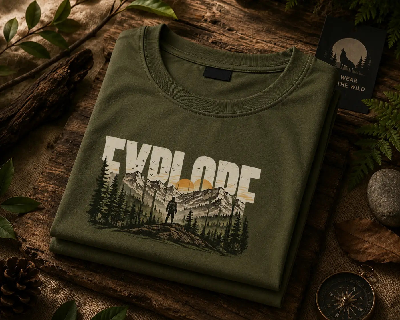 EXPLORE MOUNTAIN | REGULAR FIT T-SHIRT