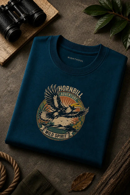 Wild Spirit Hornbill Regular Fit T-Shirt