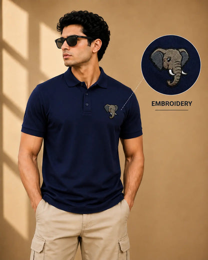 ELEPHANT ELITE POLO EMBROIDERY