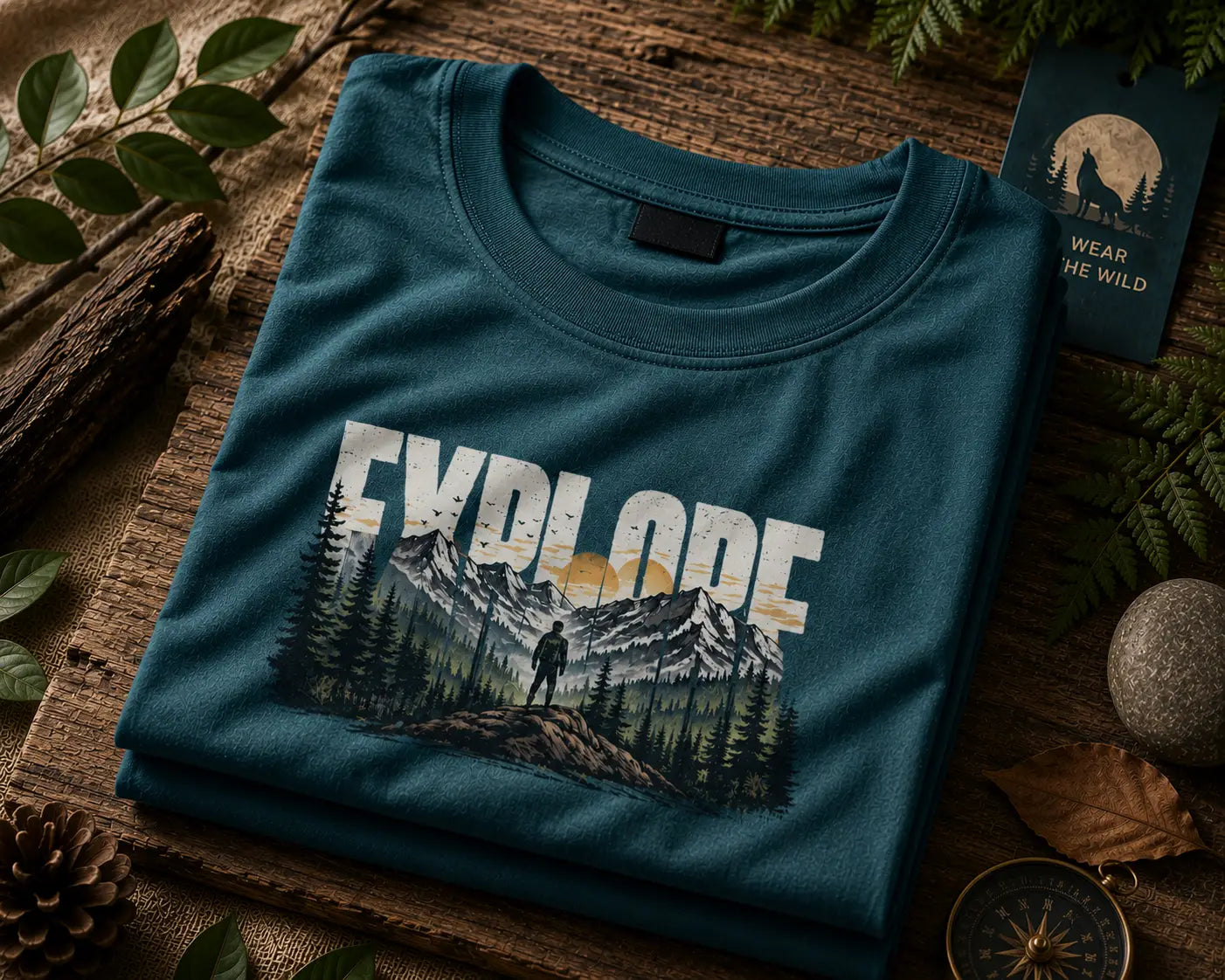 EXPLORE MOUNTAIN | REGULAR FIT T-SHIRT