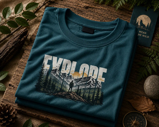 EXPLORE MOUNTAIN | REGULAR FIT T-SHIRT